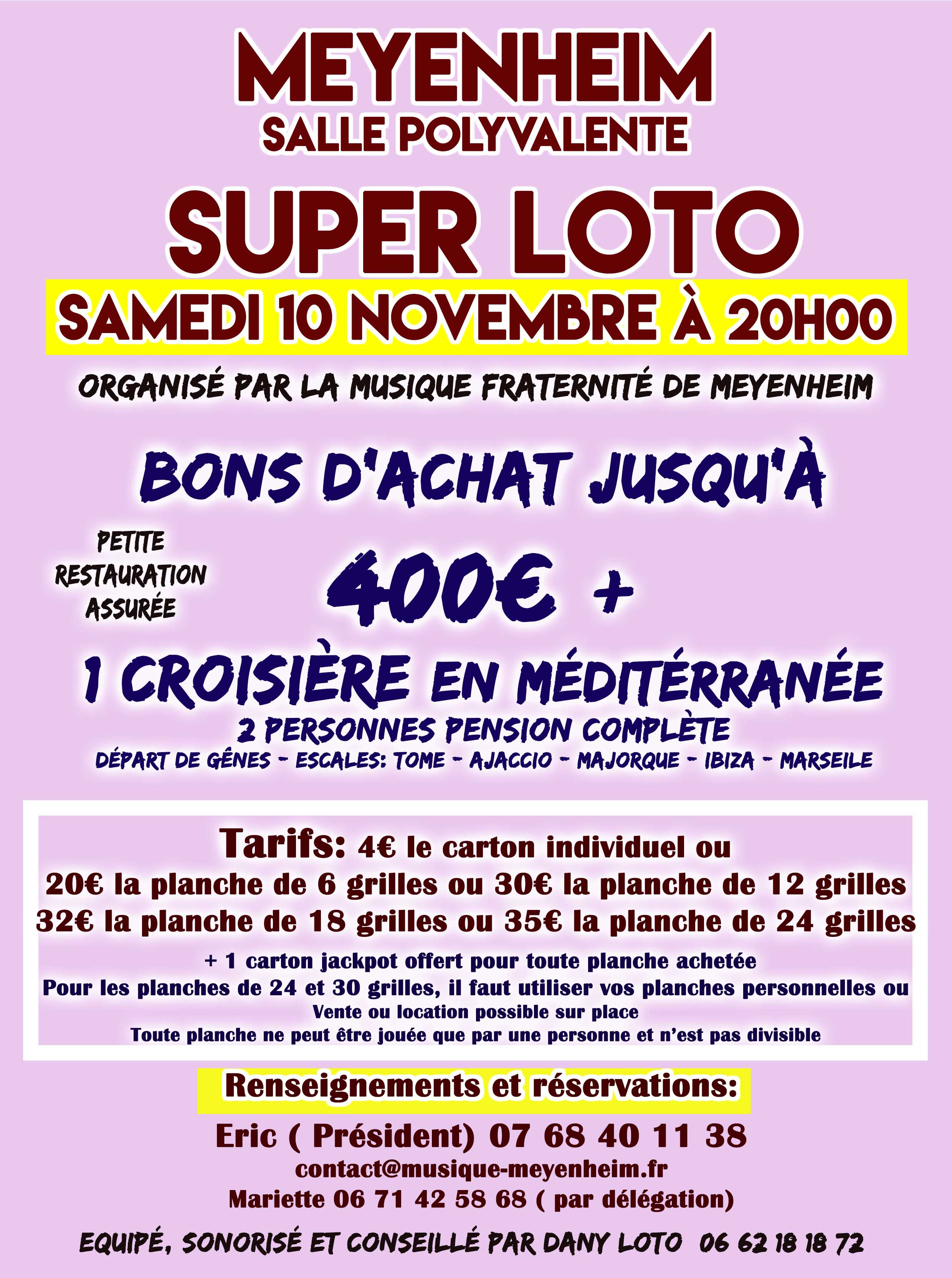 Affiche loto