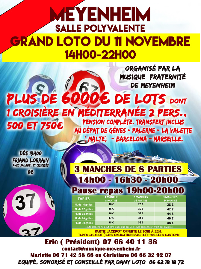 Affiche loto